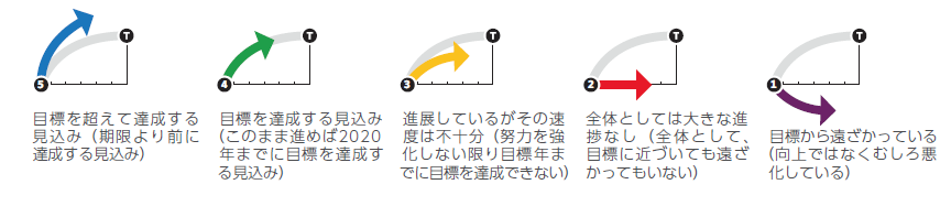 5段階評価