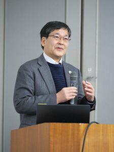 IUCN-J会長の渡邉による開会挨拶